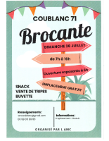 Affiche Brocante